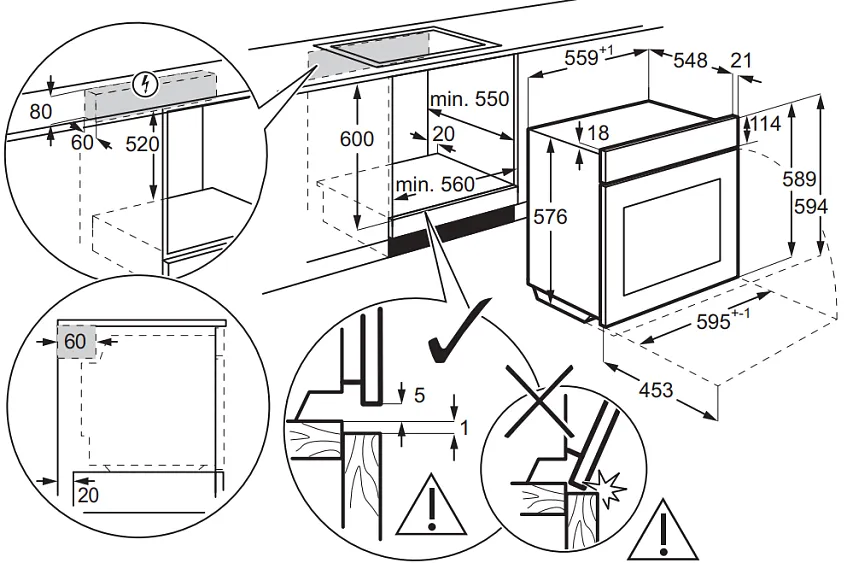 Духовой шкаф ELECTROLUX COD8H39Z