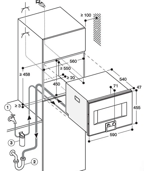 Духовой шкаф GAGGENAU BS471102