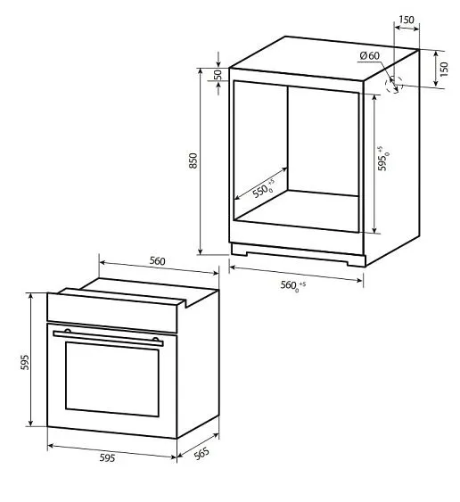 Духовой шкаф KUPPERSBERG HF 678 B