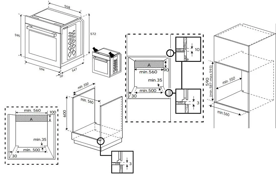 Духовой шкаф INDESIT IFO 6220 IX