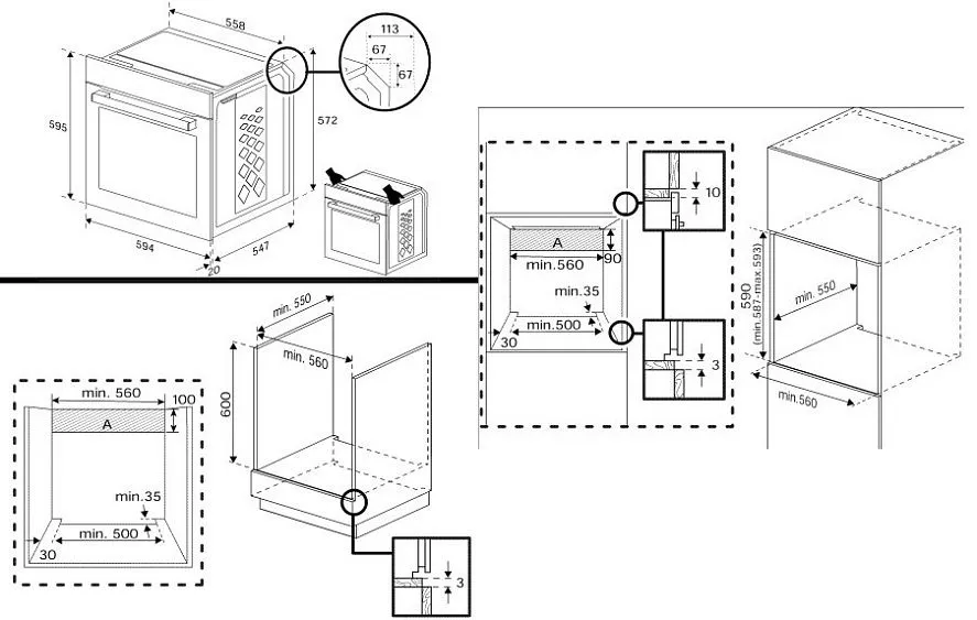Духовой шкаф HOTPOINT-ARISTON FE8 831 JSH BLG