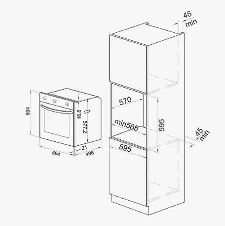 Духовой шкаф ELTRONIC 11-12