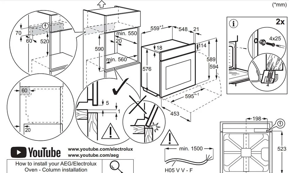 Духовой шкаф ELECTROLUX LOE8P39X