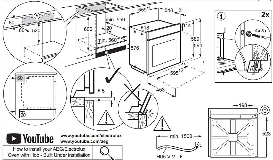 Духовой шкаф ELECTROLUX LOE8P39X