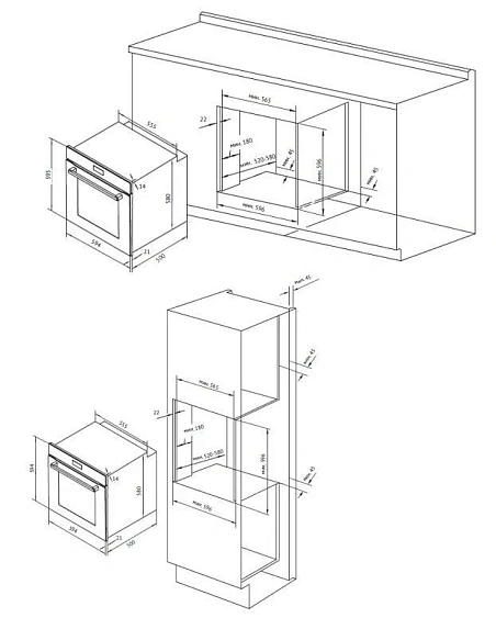 Духовой шкаф KUPPERSBERG HO 632 B