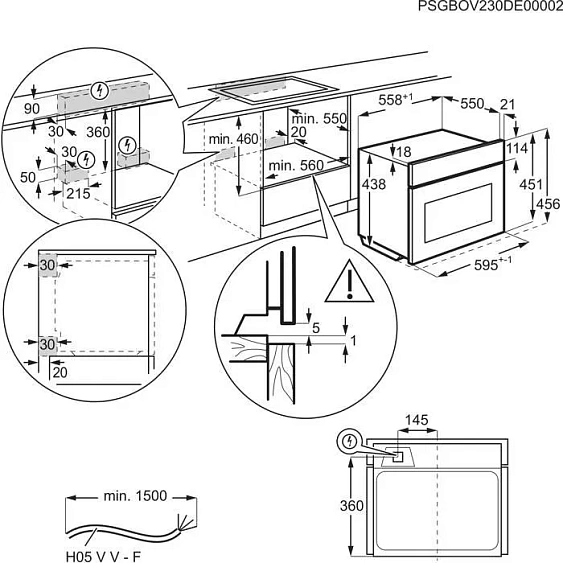 Духовой шкаф ELECTROLUX KVLAE2ST