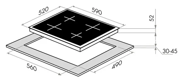 Комплект MAUNFELD Chicago