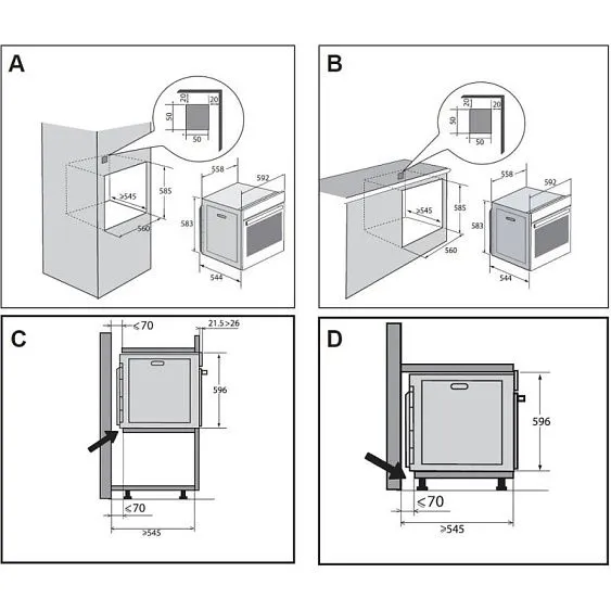 Духовой шкаф DE DIETRICH DOPH375X