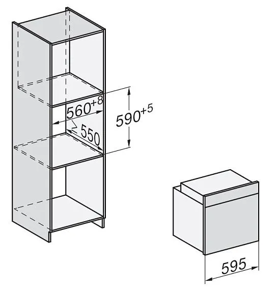 Духовой шкаф MIELE H 2861 B OBSW
