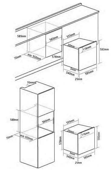 Духовой шкаф VARD VOP682G