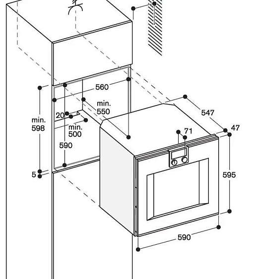 Духовой шкаф GAGGENAU BO421102