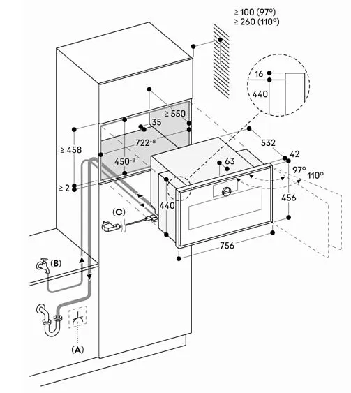 Духовой шкаф GAGGENAU GS481120