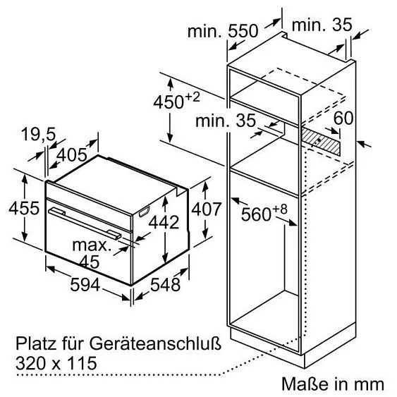 Духовой шкаф BOSCH CSG7361B1