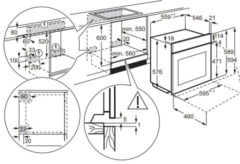 Духовой шкаф AEG TS6PB531AB