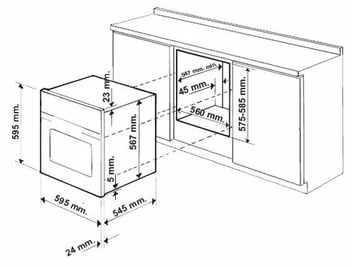 Духовой шкаф INDESIT fa 757 j k.a ix