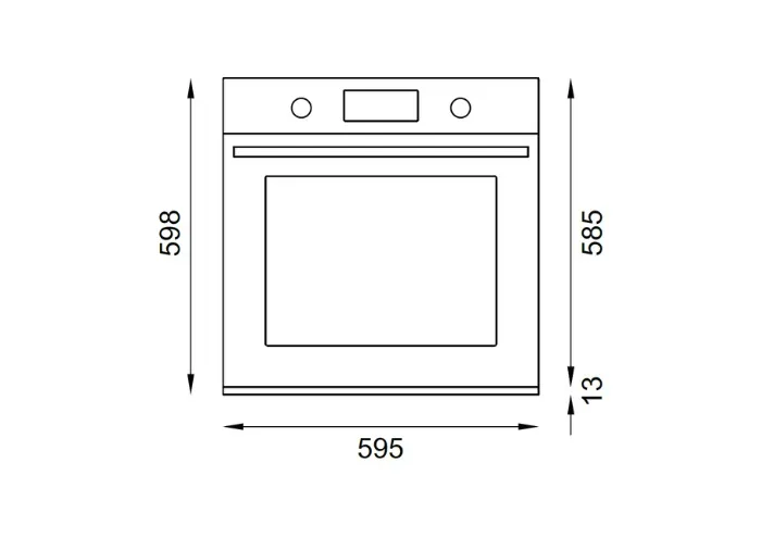 Духовой шкаф BERTAZZONI FHER6117CTAG3