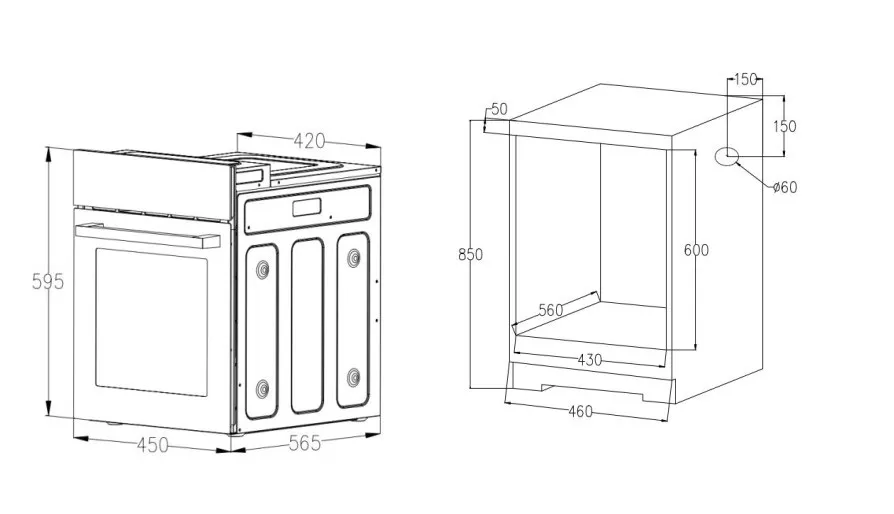 Духовой шкаф BEKO BF45C 2231 W