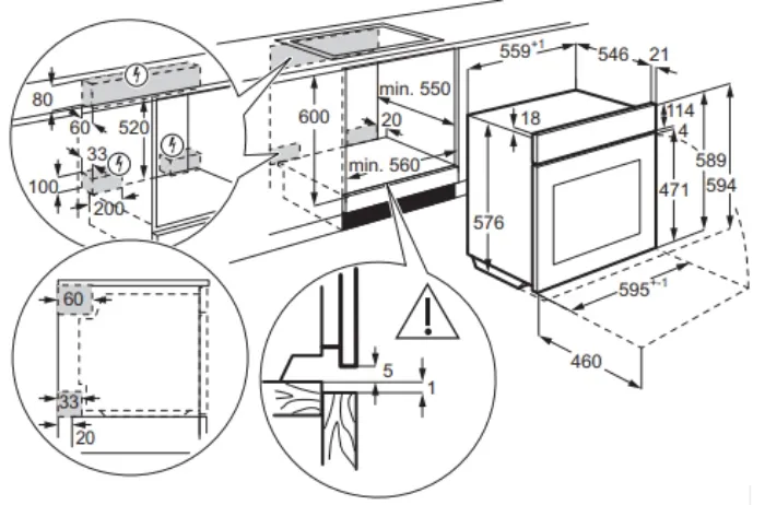 Духовой шкаф AEG NBS6P53AK