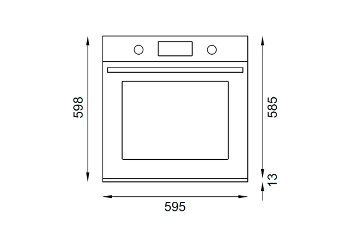 Духовой шкаф BERTAZZONI FPRO6117CTN3