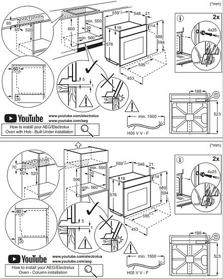 Духовой шкаф ELECTROLUX EOE8P38X