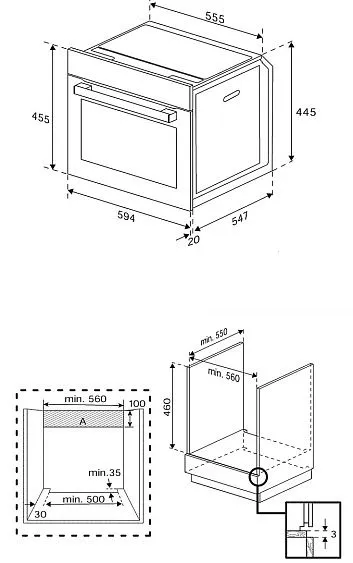 Духовой шкаф GRUNDIG GEKM19300DX