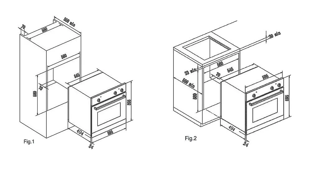 Духовой шкаф DELONGHI DEO 755 NB TERESA