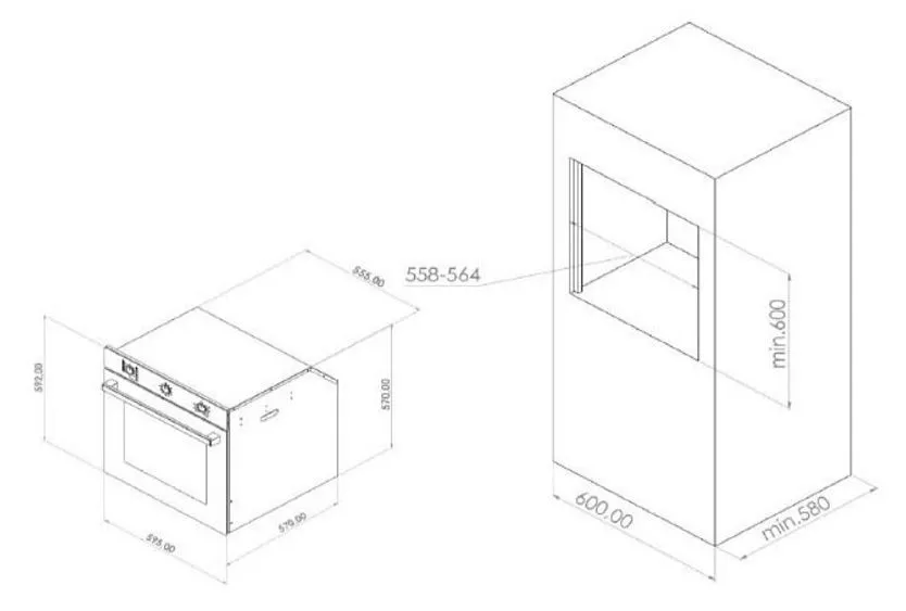 Духовой шкаф KANZLER O 527 S