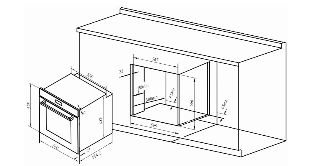 Духовой шкаф EXITEQ EXO-199 Primero