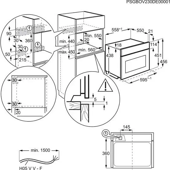 Духовой шкаф AEG TK6NK40PB
