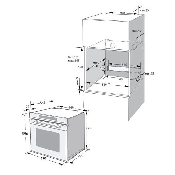 Духовой шкаф KUPPERSBERG HT 611 BB
