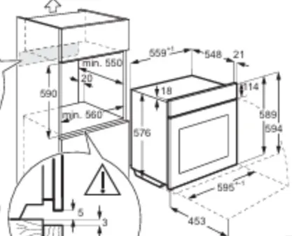 Духовой шкаф AEG NBU5P411SB