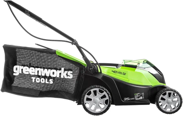 Газонокосилка аккумуляторная GREENWORKS G40LM35K4