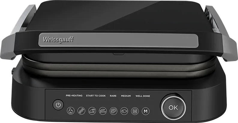 Гриль WEISSGAUFF WCG-360 Nero Glass Chef’s Steak