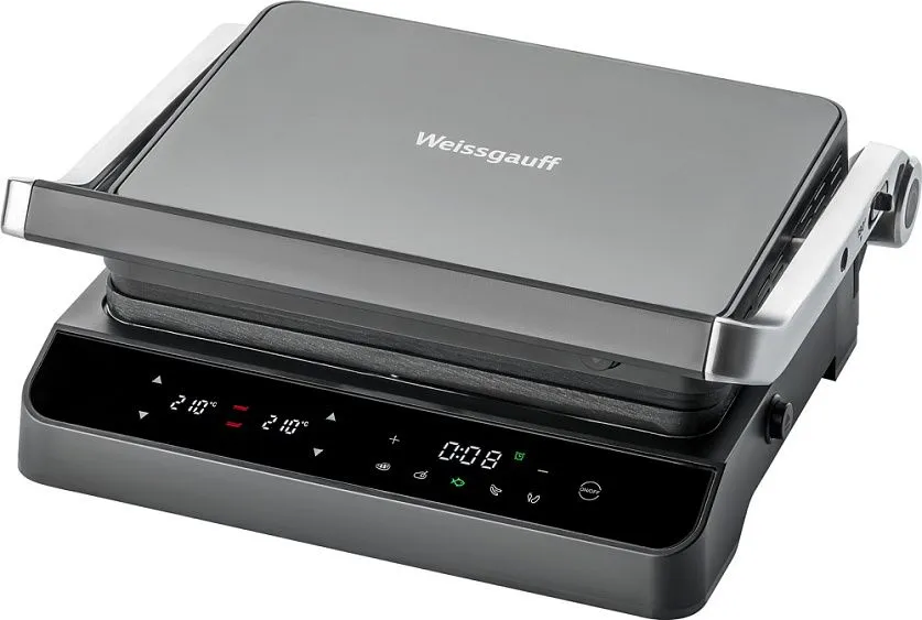 Гриль WEISSGAUFF WCG 250B digital glass