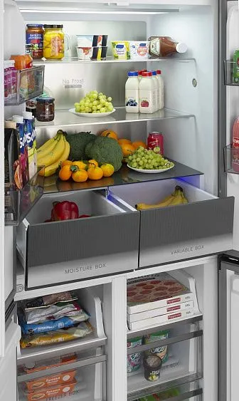 Холодильник MEFERI MFR83IX TOTAL NO FROST CROSS DOOR COMFORT