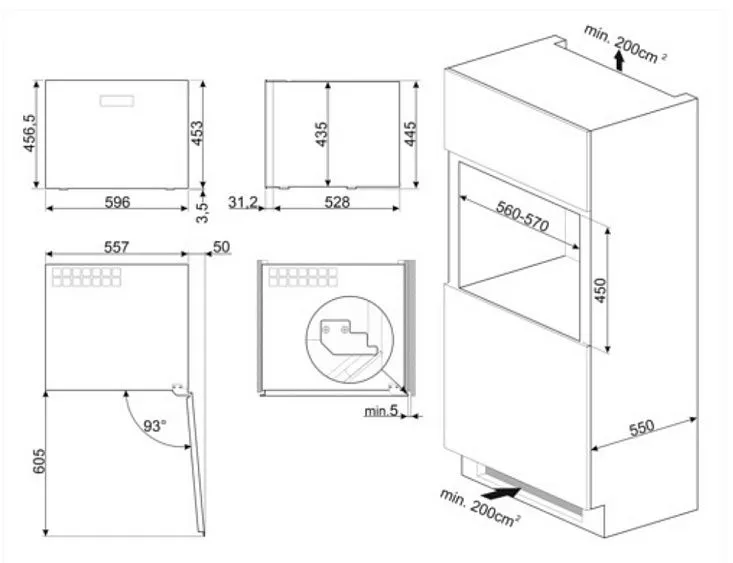 Винный шкаф SMEG CVI320XE