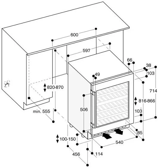 Винный шкаф GAGGENAU RW404262