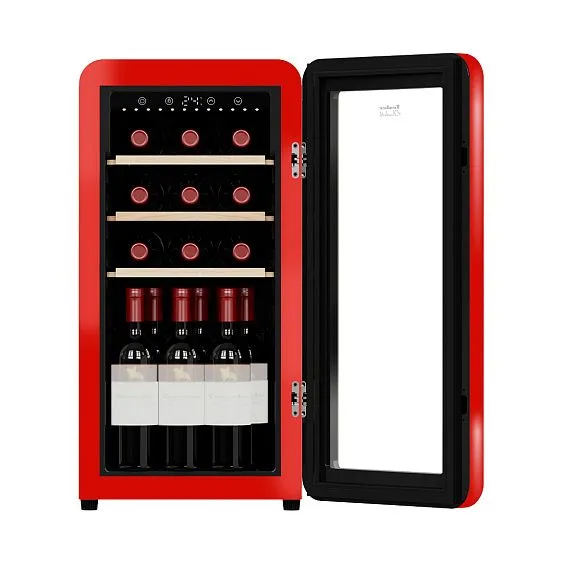 Винный шкаф TESLER CWC-188 RUBY RED