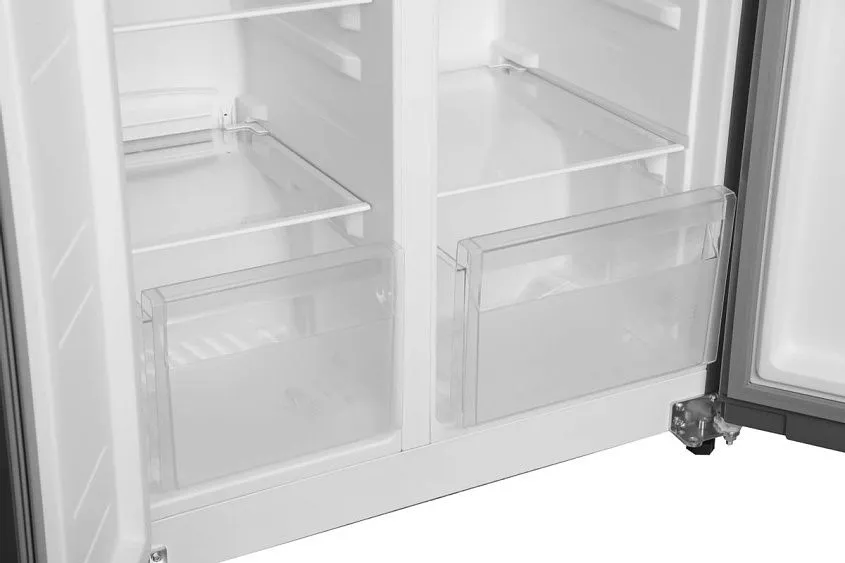 Холодильник HYUNDAI CS40082F нержавеющая сталь