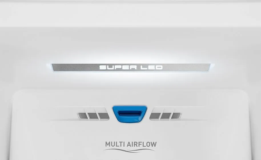 Холодильник WEISSGAUFF WSBS 500 Inverter NoFrost White Rock Glass