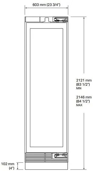 Винный шкаф SIGNATURE SKSCW243RP
