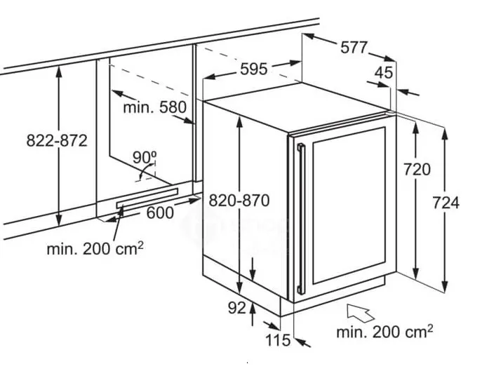 Винный шкаф ELECTROLUX EWS4052B5B