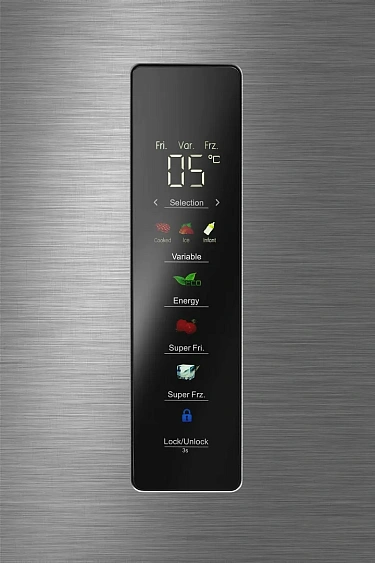 Холодильник MEFERI MFR83IX TOTAL NO FROST CROSS DOOR COMFORT