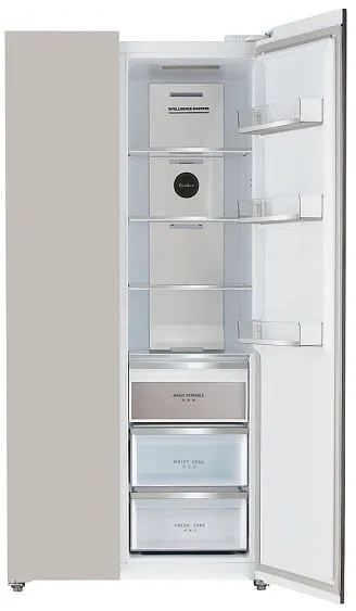 Холодильник TESLER RSD-537BI STONE BEIGE