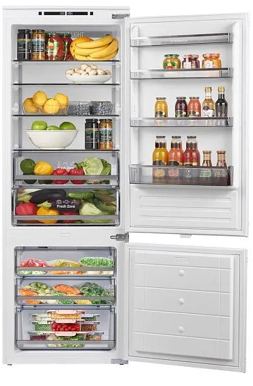 Холодильник MAUNFELD MBF193NFW1GR Inverter