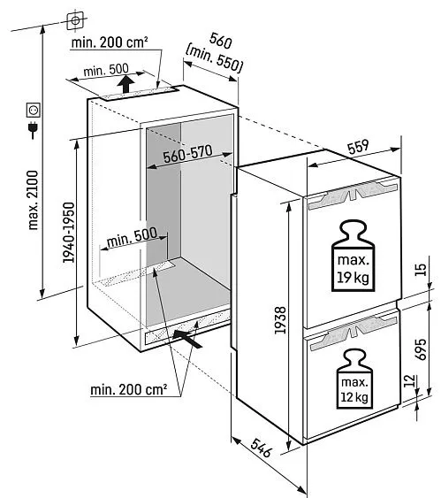 Холодильник LIEBHERR ICNd 5603