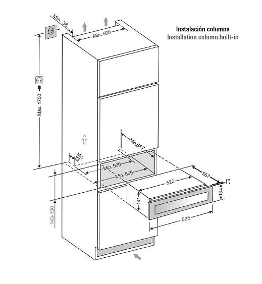 Винный шкаф PANDO PVMC 15-5 PA