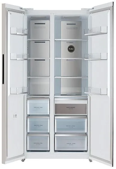 Холодильник TESLER RSD-537BI STONE BEIGE