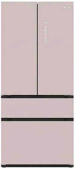Холодильник TESLER RFD-517BI ROSE GLASS