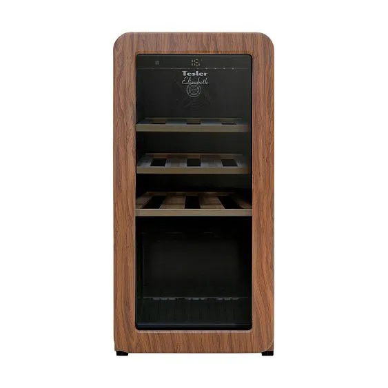 Винный шкаф TESLER CWC-188 CARAMEL WOOD